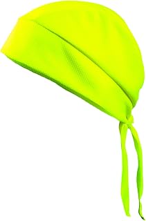 OccuNomix Hi-Viz Yellow Tuff and Dry Polyester Wicking & Cooling Hat