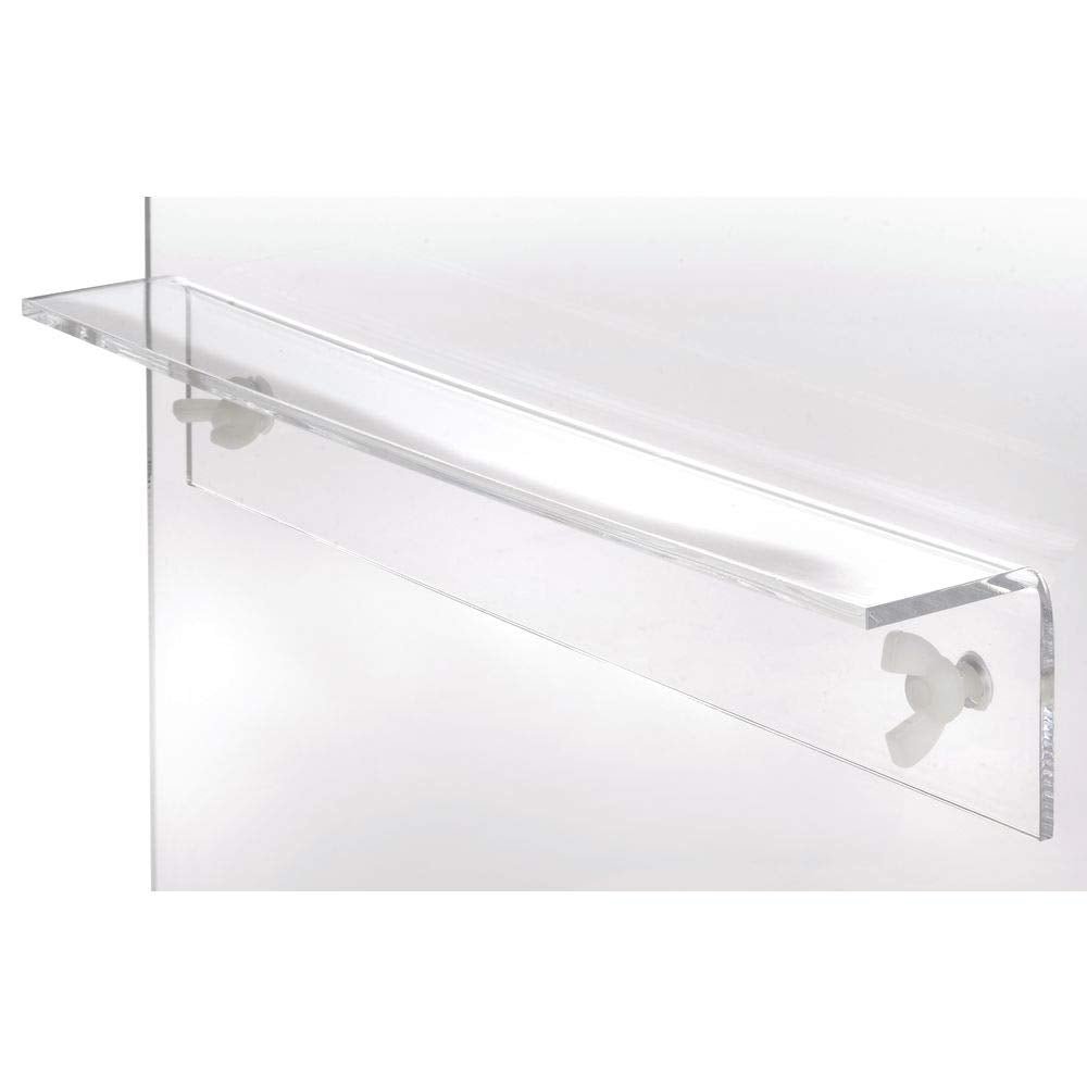 Stackable Countertop Display Case 2-Tier Rectangular Clear Acrylic - 19" L x 15 1/4 W x 14 1/2 H by HUBERT – Plastic, Clear, Model 191538024894