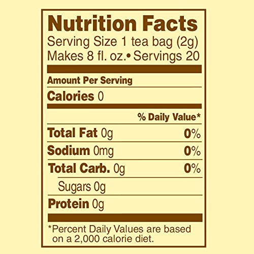 Celestial Seasonings True Blueberry / 20 Count (Pack of 5) / No Color Herbal