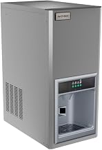 Ice-O-Matic GEMD270A2 Coutertop Pearl Ice Maker with Bin, 274 lb/24 hr, Self Contained Touch-Free Ice and Water Dispenser