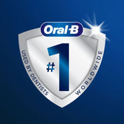 FlossAction Electric Toothbrush Replacement Brush Heads Refill by Oral-B – 2 Count (Pack of 1), Nylon, White
