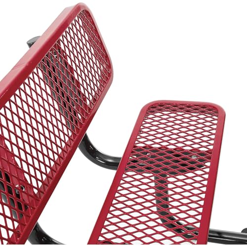 Global Industrial Red / Onesize / Industrial Picnic Tables