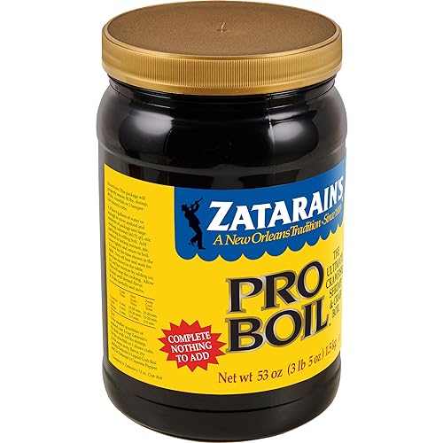 Zatarain's 53 Ounce (Pack of 1) / White / Pro-Boil (Dry) Meat Seasoning
