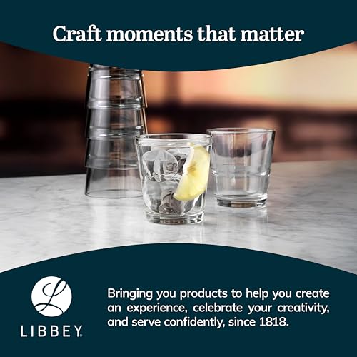 Libbey Stacking Rocks / 9 oz / Modern Tumblers & Water Glasses