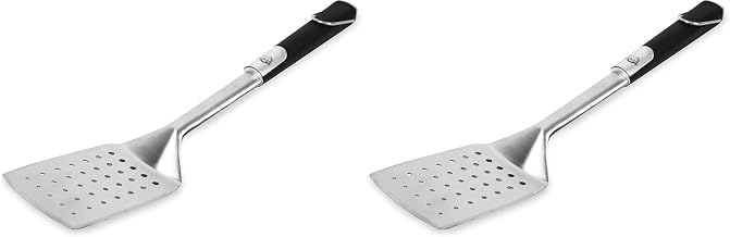 PIT BOSS Grills Boss Soft Touch Spatula Black/Silver (Pack of 2)