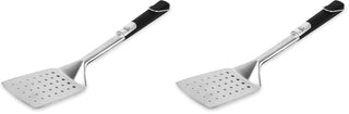 Grills Boss Soft Touch Spatula Black/Silver (Pack of 2) by PIT BOSS – Pack of 2, Stainless Steel, Black/Silver, Pack of 2, Model 67384
