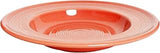 Tuxton China CND-120 Pasta Bowl, 24-1/2 oz., 12" Diameter x 2" H, Round, Microwave and Dishwasher Safe, Oven Proof, Fully Vitrified, Ceramic, Concentrix, Cinnebar, Pack of 6