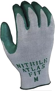 SHOWA Best Glove 350M-08 Atlas FIT 350 Nitrile Glove, Medium (Pack of 144)