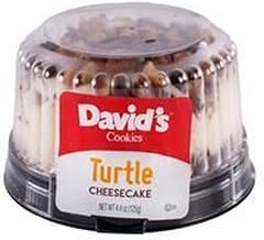 Davids Single Serve Turtle Cheesecake, 4.4 Ounce -- 18 per case.