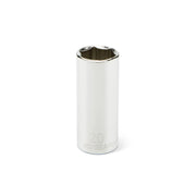 3/8" Drive 6 Pt. Deep Socket by GEARWRENCH – 20mm, Alloy Steel, Silver, Model 80406
