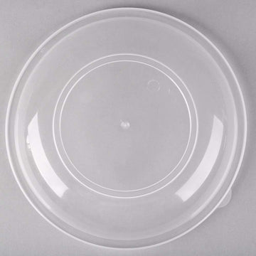 Reform High Dome Lid by Fineline settings – 10", Polypro, Clear, Model HC1010.L