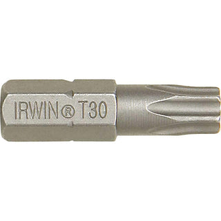 10504353 Torx T20 x 25mm Screwdriver Bits (10 Pieces) by IRWIN – T20 x 25mm Pack of 10, S2 Steel, Multicolored, Model IRW10504353