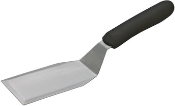5" x 3" Black Griddle Spatula/Turner by Winco – 5" x 3", Stainless Steel, Black, Model TKP-61