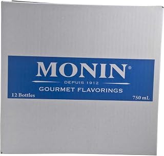 Monin Glass Coconut Flavor Syrup, 750 Milliliter -- 12 Case