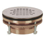 Manufacturing Jackrabbit Shower Drain by Sioux Chief – Brass Body And Stainless Steel Strainer, Gold, Model 827-2J
