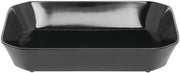 HUBERT Black Octagon Serving Bowl - 11 4/5"L x 10"W x 2 1/10"H