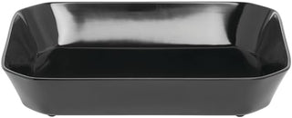HUBERT Black Octagon Serving Bowl - 11 4/5"L x 10"W x 2 1/10"H