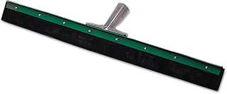 UNGER Aquadozer Heavy-Duty Floor Squeegee, Straight, for Use with: AL14T, 18" Wide Blade, Black/Green