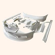 Aero Body Kits For Mitsubishi Evolution EVO 8 03-05 FRP AP Style Bumper Fender Spoiler 9PC