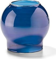 Hollowick 35BL Fitter Globe, 4" Dia. x 3-1/8"H, Blue