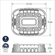 Nordic Ware Metallic Blue / 9 Cup Capacity / Stadium Specialty & Novelty Cake Pans