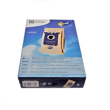 E200B Vacuum Cleaner Accessories S-Bag Classic 5 Synthetic Bags by Electrolux – 3.5 liters, Synthetic, E200s, Pack of 5, Model 900084481