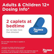 Tylenol 100 Count / 100ct / PM Extra Strength Acetaminophen