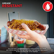 Stock Your Home 1000 / 1000 Count / Red Serving Trays