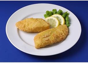 Choice Battered Cod Fillet, 3 Ounce of 48-58 Pieces, 10 Pound - 1 each.