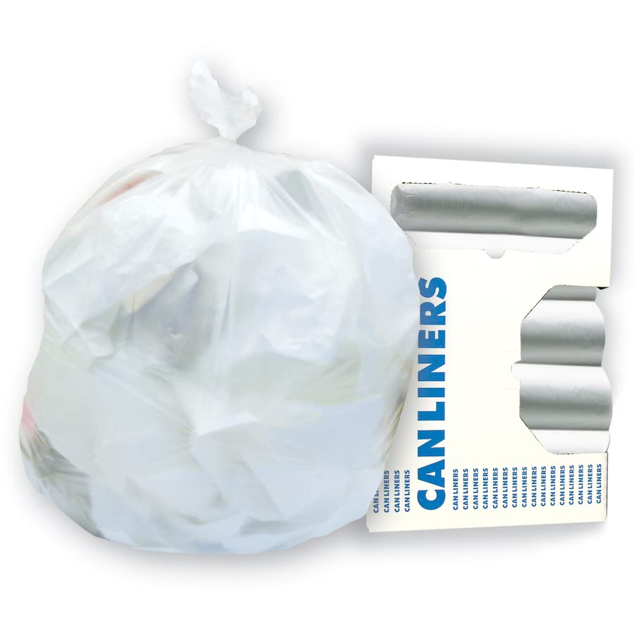 Natural Hi Valu High Density Coreless Econ Can Liner Roll - 1000 per case.