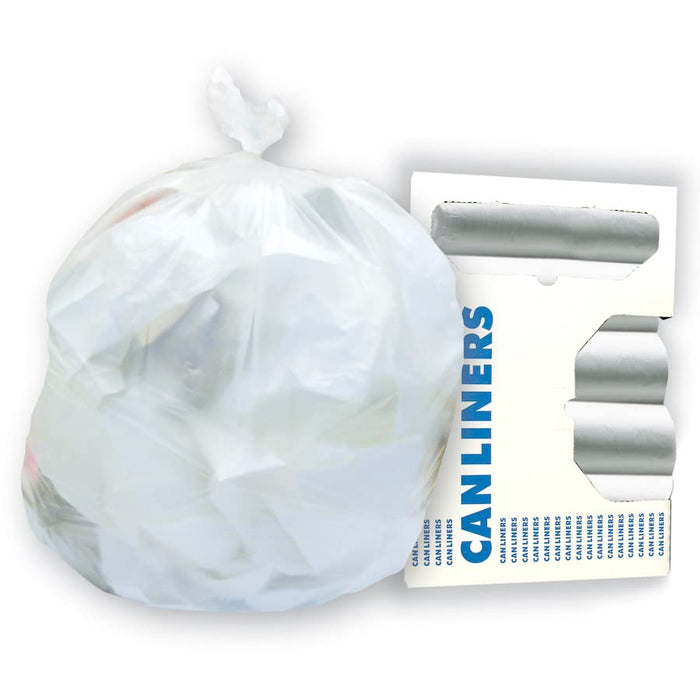 Natural Hi Valu High Density Coreless Econ Can Liner Roll - 1000 per case.