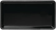 Elite Global Solutions M1582-B Black Melamine Serving Tray 15"L x 8"W x 2"H