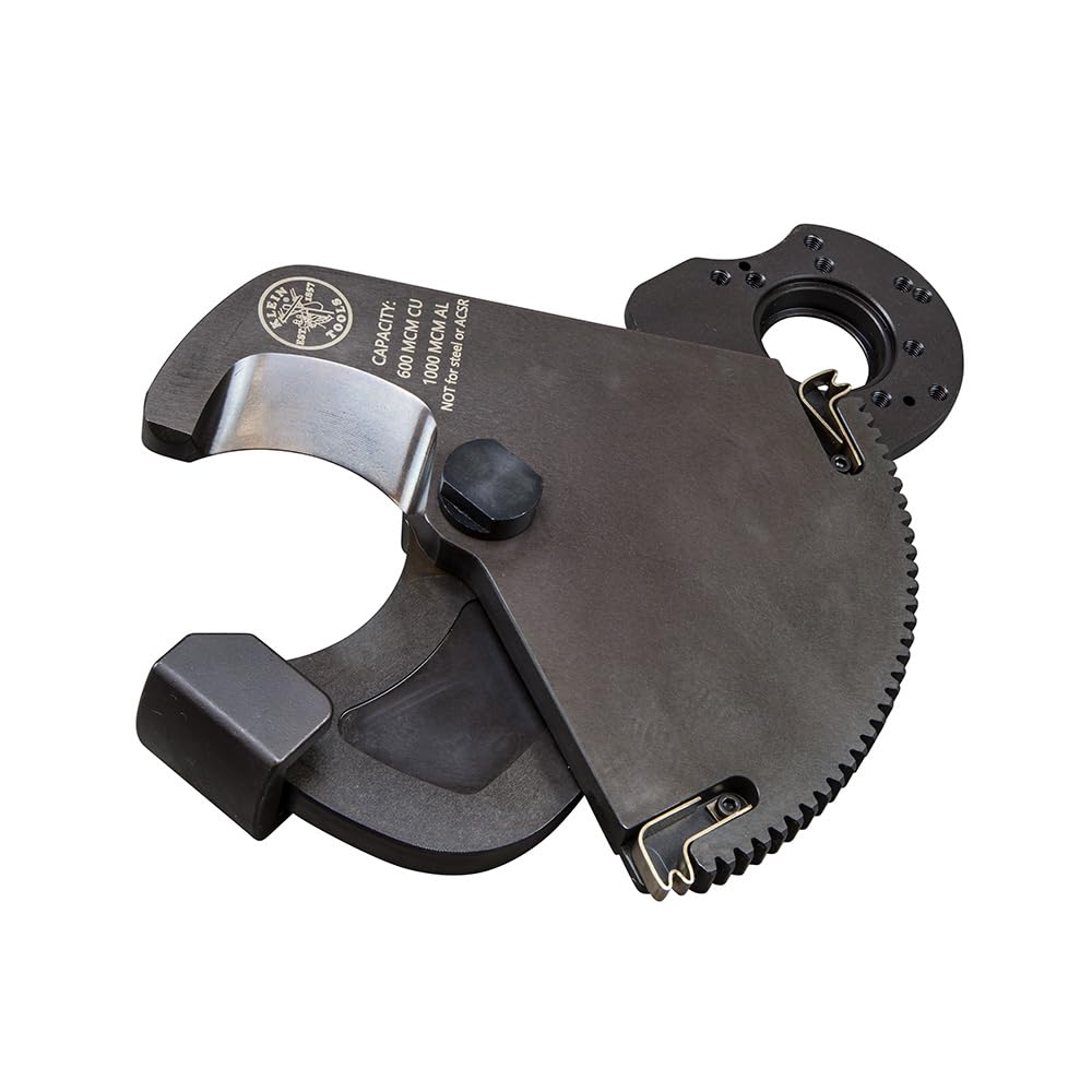 KLEIN TOOLS Cu/Al Open Jaw / Silver / 1 Wire Rope Cutters