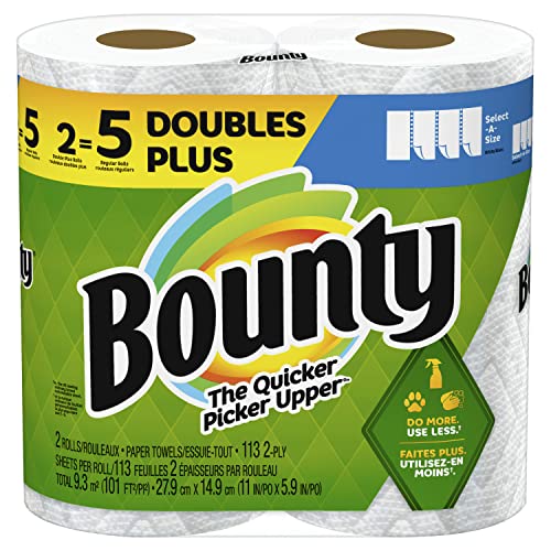 Bounty White / 1 / 113 Sheets per Roll (Pack of 2 Rolls) Paper Towels
