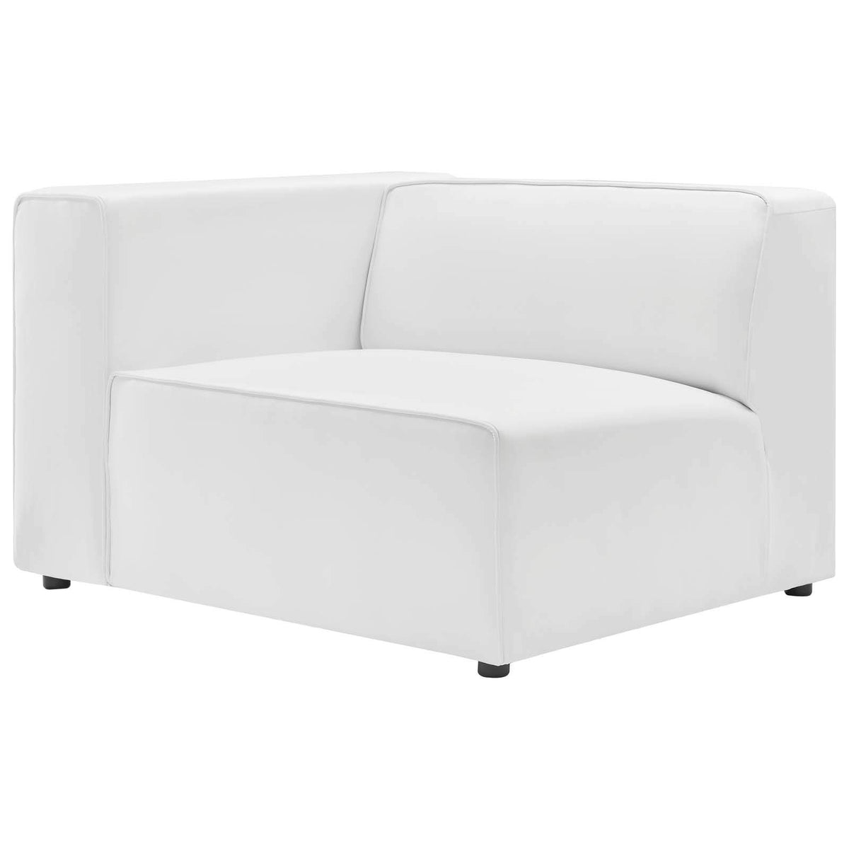 Modway White / Left-Arm Chair / 1 Sofas & Couches