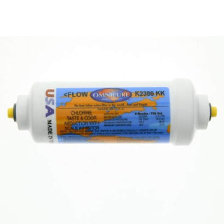 K2386-KK Inline Water Filter by Omnipure – 2 x 6, Copper, Model K2386KK