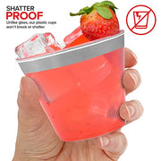 Stock Your Home 100 Count / Silver Rim / Fine Cups