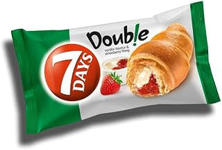 7 Days Strawberry and Vanilla Soft Croissant, 2.65 Ounce -- 24 per case.