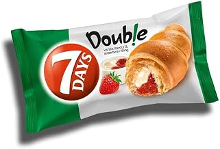 7 Days Strawberry and Vanilla Soft Croissant, 2.65 Ounce -- 24 per case.