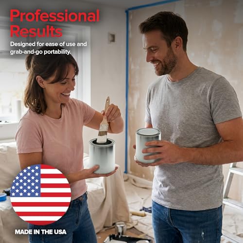 Stock Your Home 2 Pack / Silver / 1.0 quarts Paint Buckets