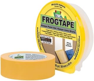 11-Rolls of 1.41" x 60 Yds Shurtape 217143 FrogTape Yellow Delicate Surface Painter's Masking Tape