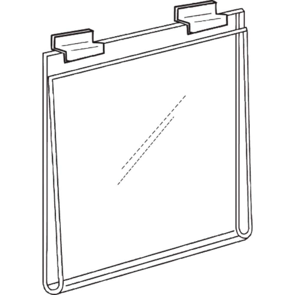 Slatwall T-Shirt Display Frame by Retail Resource – Model 2400