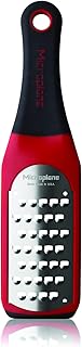Microplane Artisan Series Cheese Grater and Zester (Extra Coarse, Red)