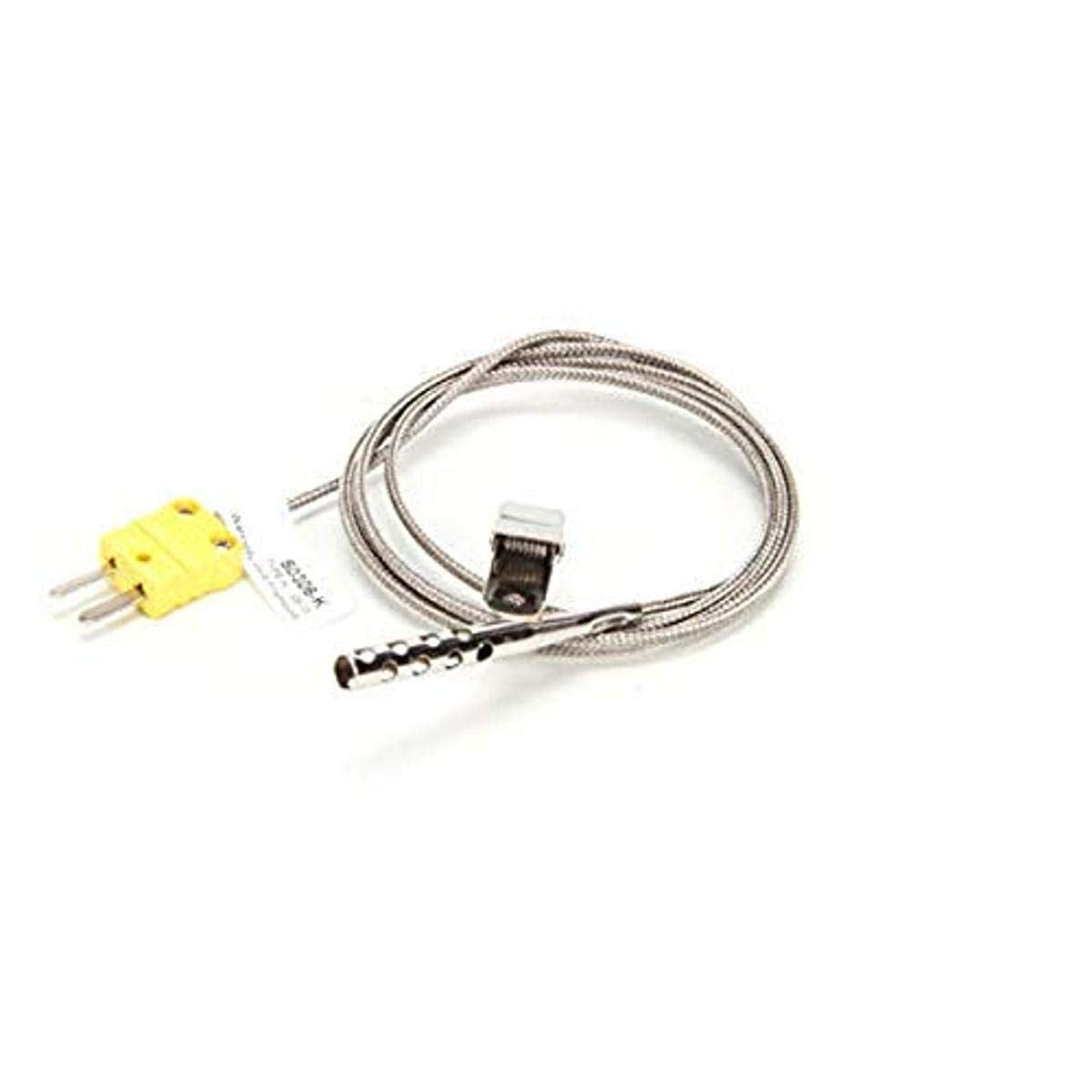 Atkins Air Oven/Freezer Thermocouple Probe with Clip by Cooper – 43 inches, Stainless Steel, Black, Model 50306-K