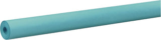 Rainbow Colored Kraft Duo-Finish Paper, Aqua, 36" x 100', 1 Roll