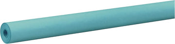 Rainbow Colored Kraft Duo-Finish Paper, Aqua, 36" x 100', 1 Roll