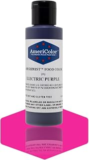 AmeriColor AmeriMist Electric Purple Airbrush Food Color, 4.5 oz