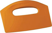 Remco - A Vikan Company 69607 Orange Polypropylene Stiff Bench Scraper, Injection Molded Blade, 5" L x 8.5" W, 1 Piece