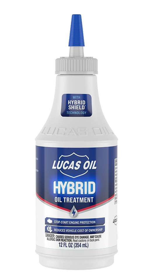 Hybrid Oil Treatment w/Hy™ - 12 Ounce by Lucas Oil – 12 Ounce, Model 10997