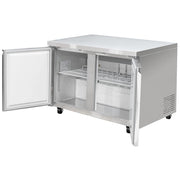 47 1/4" W Undercounter Refrigerator w/ (2) Sections & (2) Doors by MOTAK – 50.39x32.68x38.58, In Description, Check Images, Model MUR-48-X